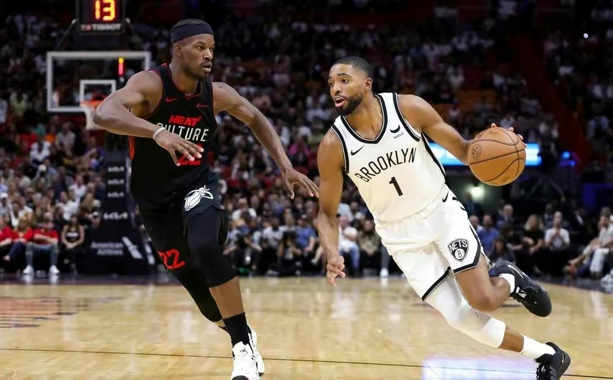 热火大胜篮网，巴特勒独得35分